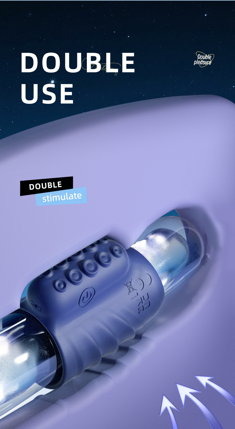 Yunman Remote-Control Vibrating Cock Ring, Silicone Penis Ring for Men — detail image 11