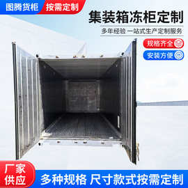20尺小冷柜冻柜集装箱可移动冷库移动货柜集装箱冷冻冷藏集装箱