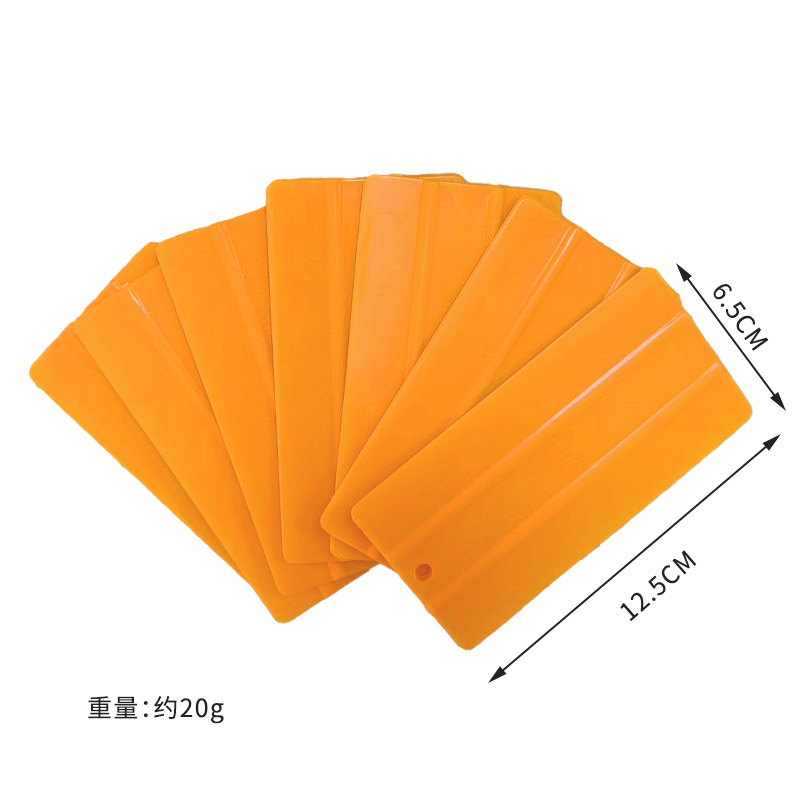 raspador de plástico multifuncional herramienta de película de automóvil raspador de vidrio raspador de descontaminación placa de película raspador de ventana raspador de máscara gruesa raspador