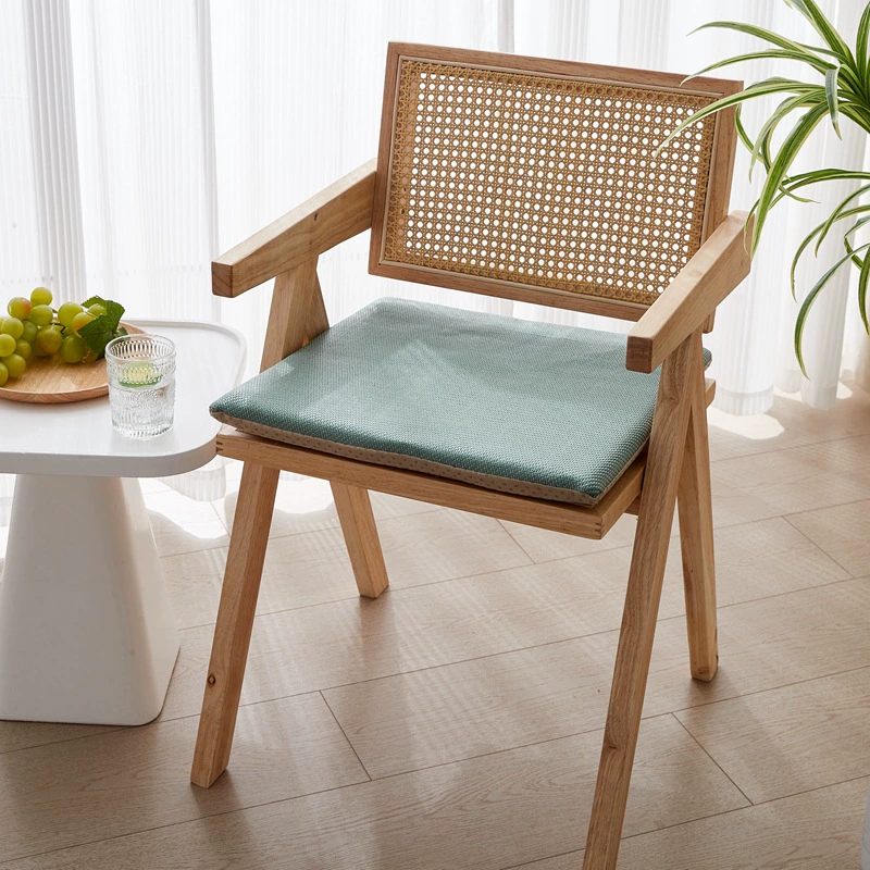 Коврик из ротанга Подушка Летний Офисный Сидячий Коврик Бытовой Нескользящий Подушка для стула для гостиной Табурет Татами Коврик для приклада