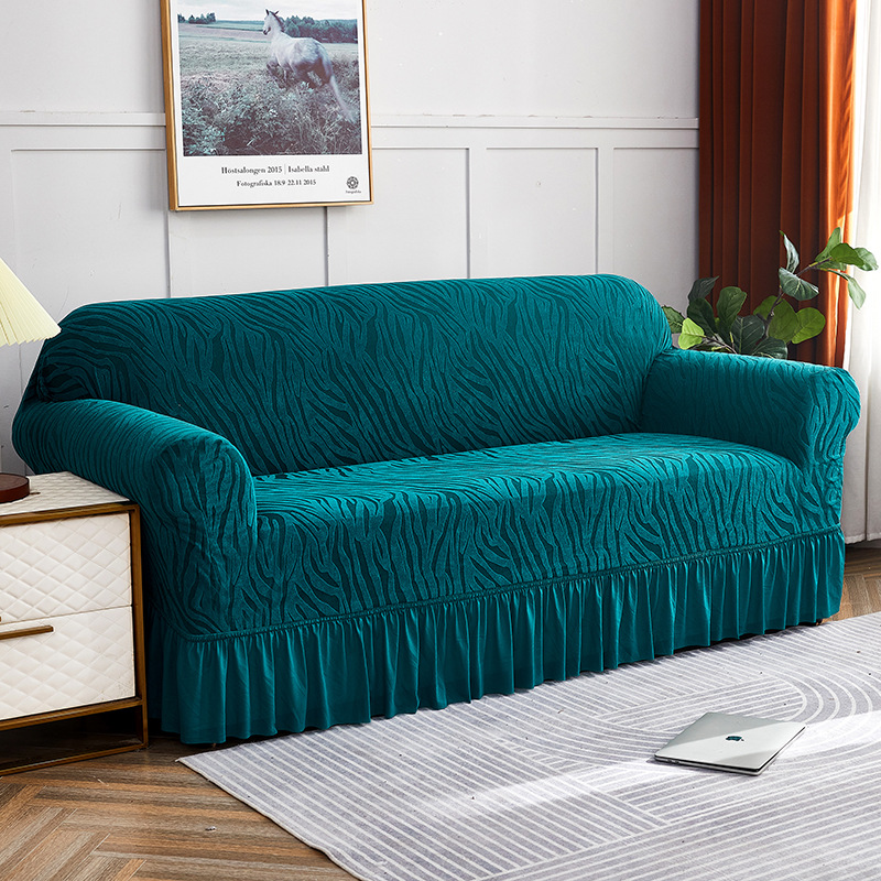 웨이브 스커트 스타일 - 에메랄드 그린