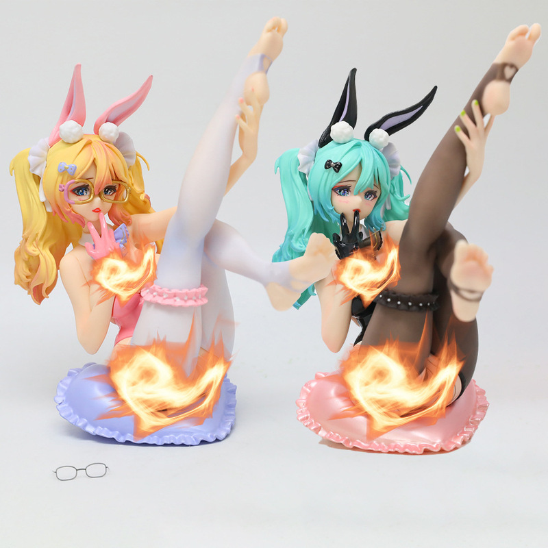 Cross-Border Anime Figure Wholesale Bunny Girl Rabbit Girl Desktop Case Beautiful Girl Doll Boxed Model Ornament Cross-Border Anime Figure Wholesale Bunny Girl Rabbit Girl Desktop Case Beautiful Girl Doll Boxed Model Ornament