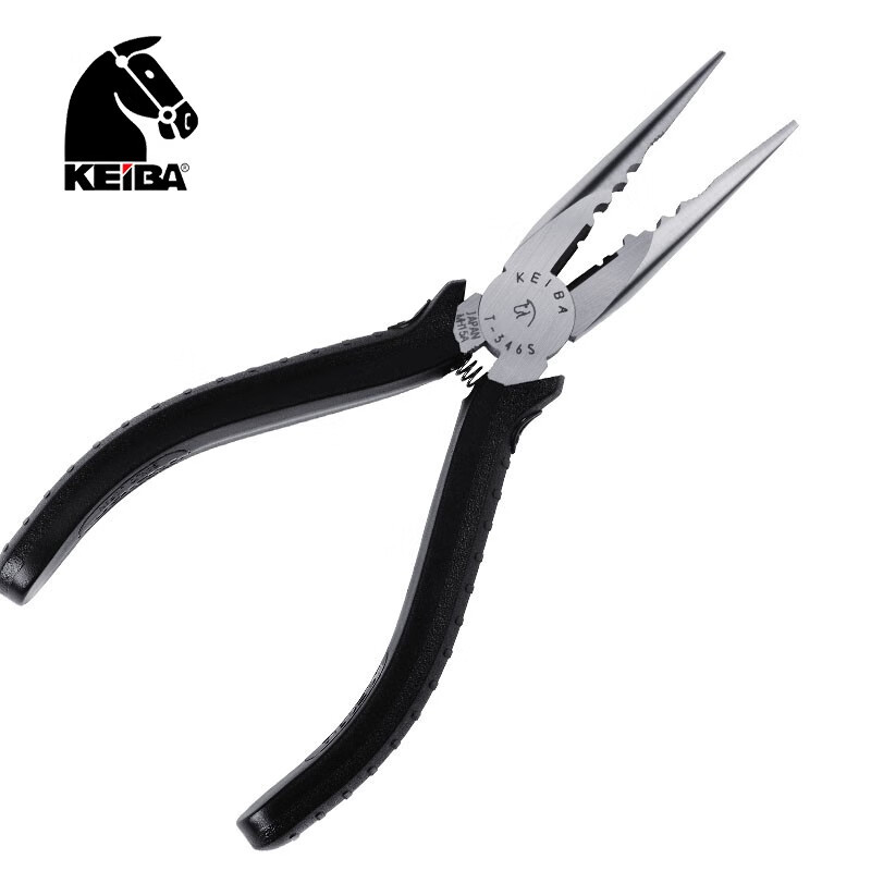 原装正品日本KEIBA马牌T-316s/T-346s/308S电工级尖咀钳钢丝断钳
