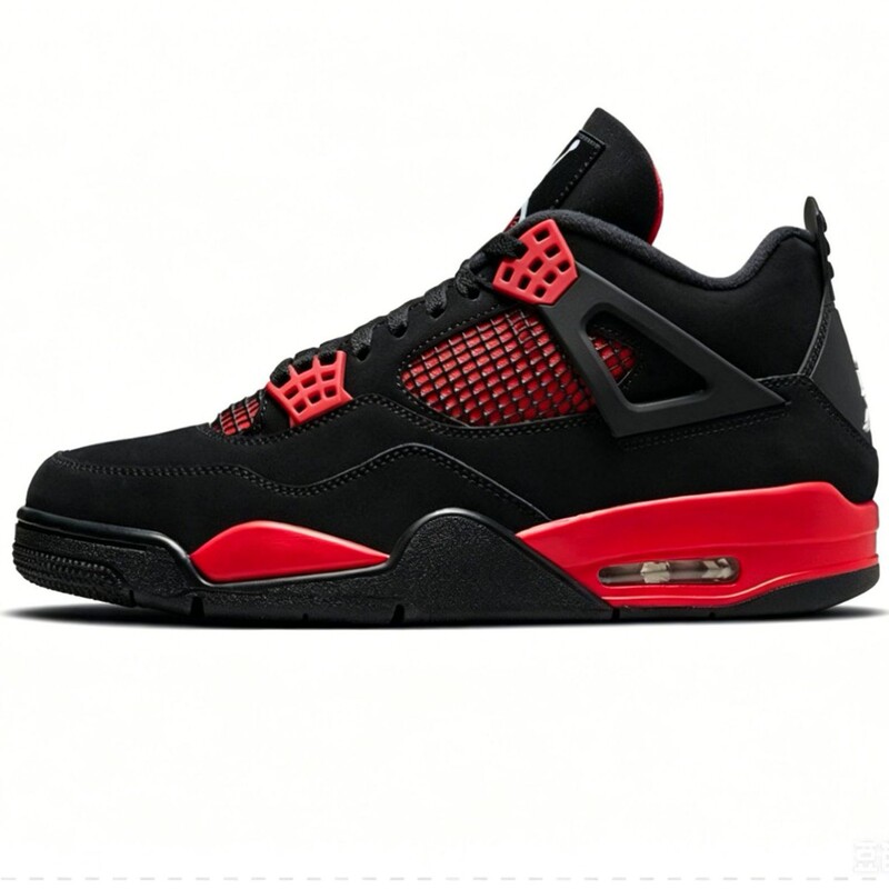 Authentic Putian Shoes Cross-Border Aj4 Men's and Women's Shoes Jordan 4 Panda Retro Basketball Shoes Psg Sports Shoes Foreign Trade Factory