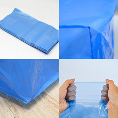 廠家VCl防鏽立體袋五面袋藍色防潮平口包裝袋金屬配件防鏽袋pe膜