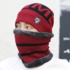 Red hat, scarf