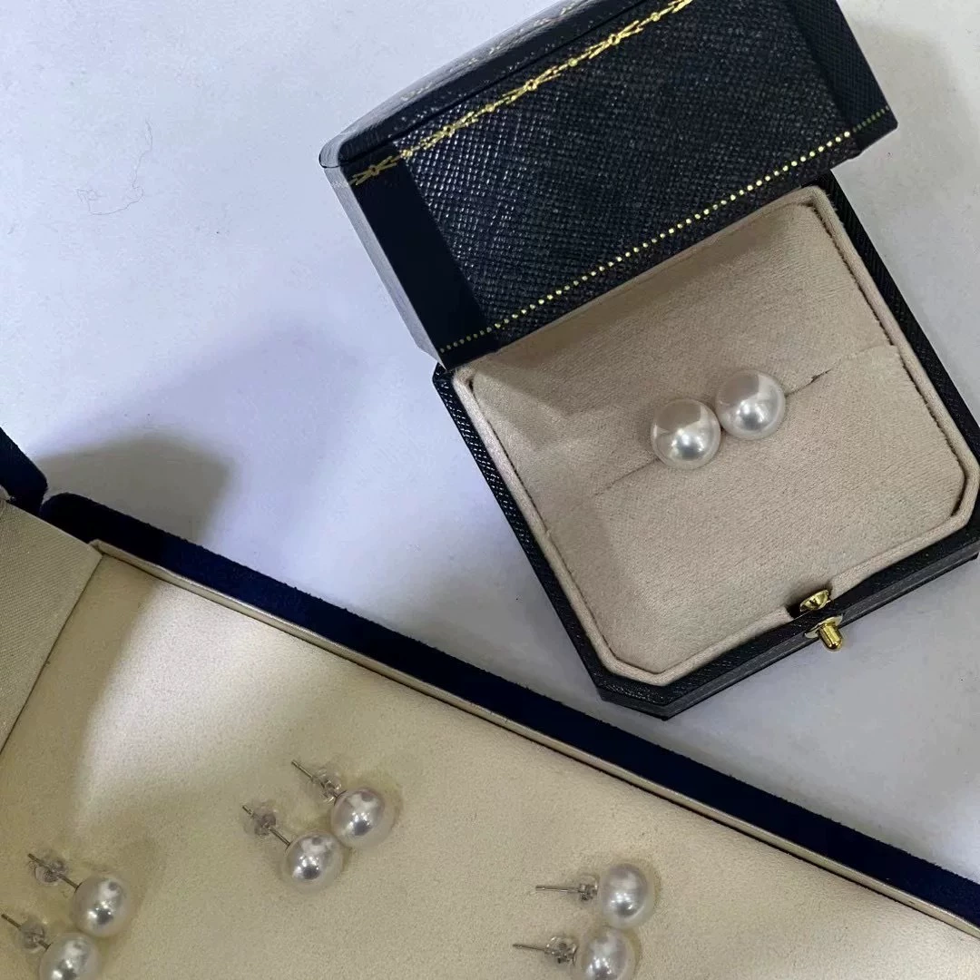 Обязательные руки Zhuji натуральные пресноводные жемчужные серьги