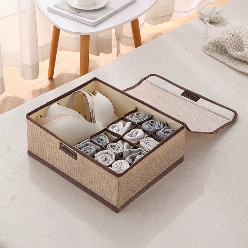 Underwear, capacious storage box, storage system, three in one