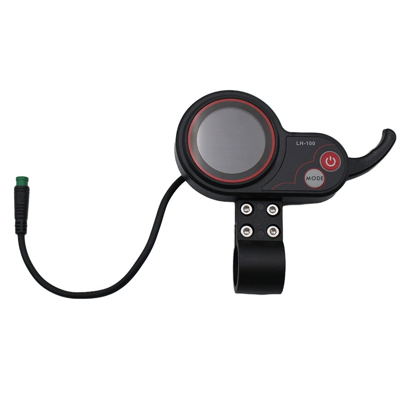 Electric scooter LCD smart instrument finger dialing two-in-one color screen round table 5 holes and 5 lines LH100-5P