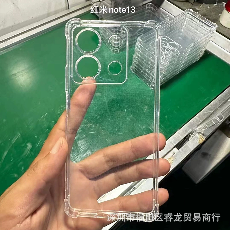 Xiaomi совместимый чехол для телефона, прозрачный защитный чехол, защита от падения, x7