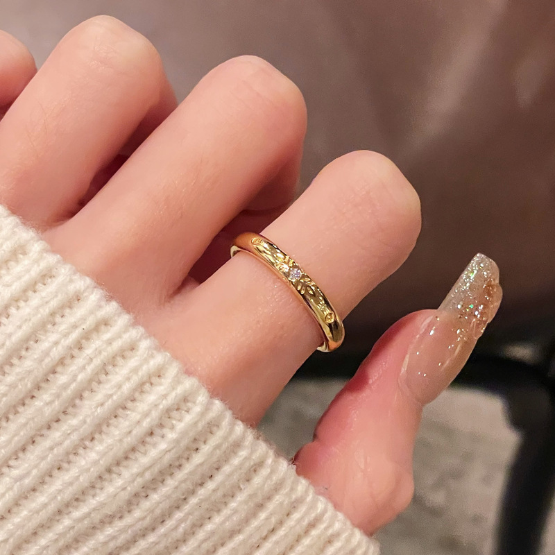 Joyería Al Por Mayor Retro Estilo Simple Geométrico Cobre Anillos Abiertos display picture 9