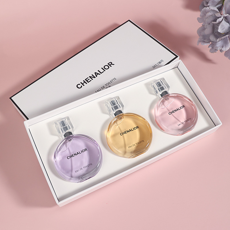 CHENALIOR perfume set polvo encuentro violeta perfumes encuentro perfumes duraderos para mujeres caja de regalo transfronteriza