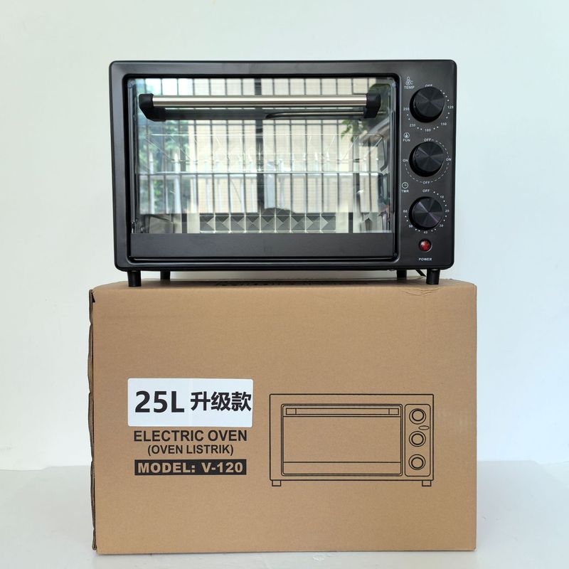 12L25L48L烤箱多功能烤箱25L出口家用小型双层式烘焙电烤箱|undefined