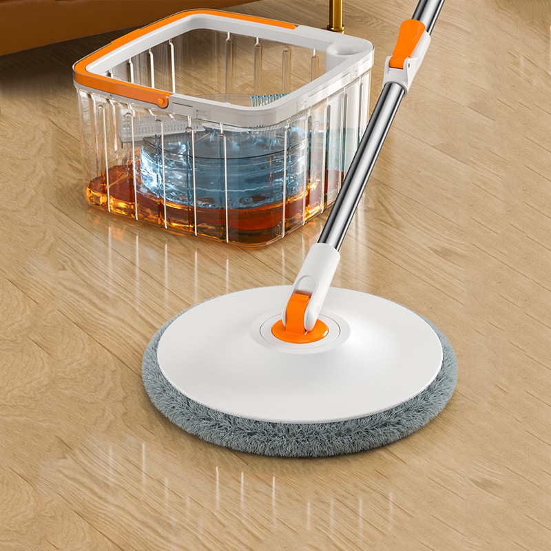 Bang Jie Haoshen Mop Sewage Separation Mop Wholesale Lazy Household Rotary Mop Hand-free Washing Flat Water Absorbent Mop