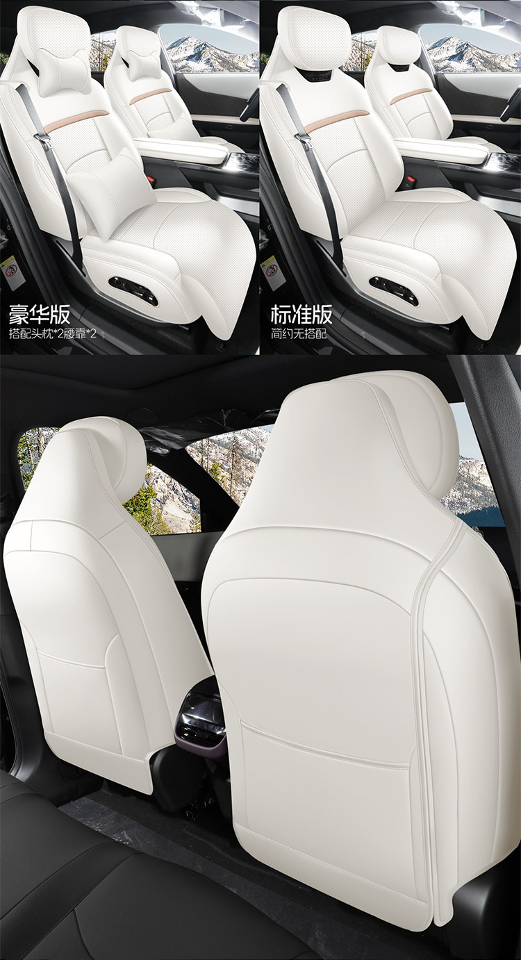 2025 New Mazda EZ-60 Perforated Leather Wear-Resistant Car Seat Cushion