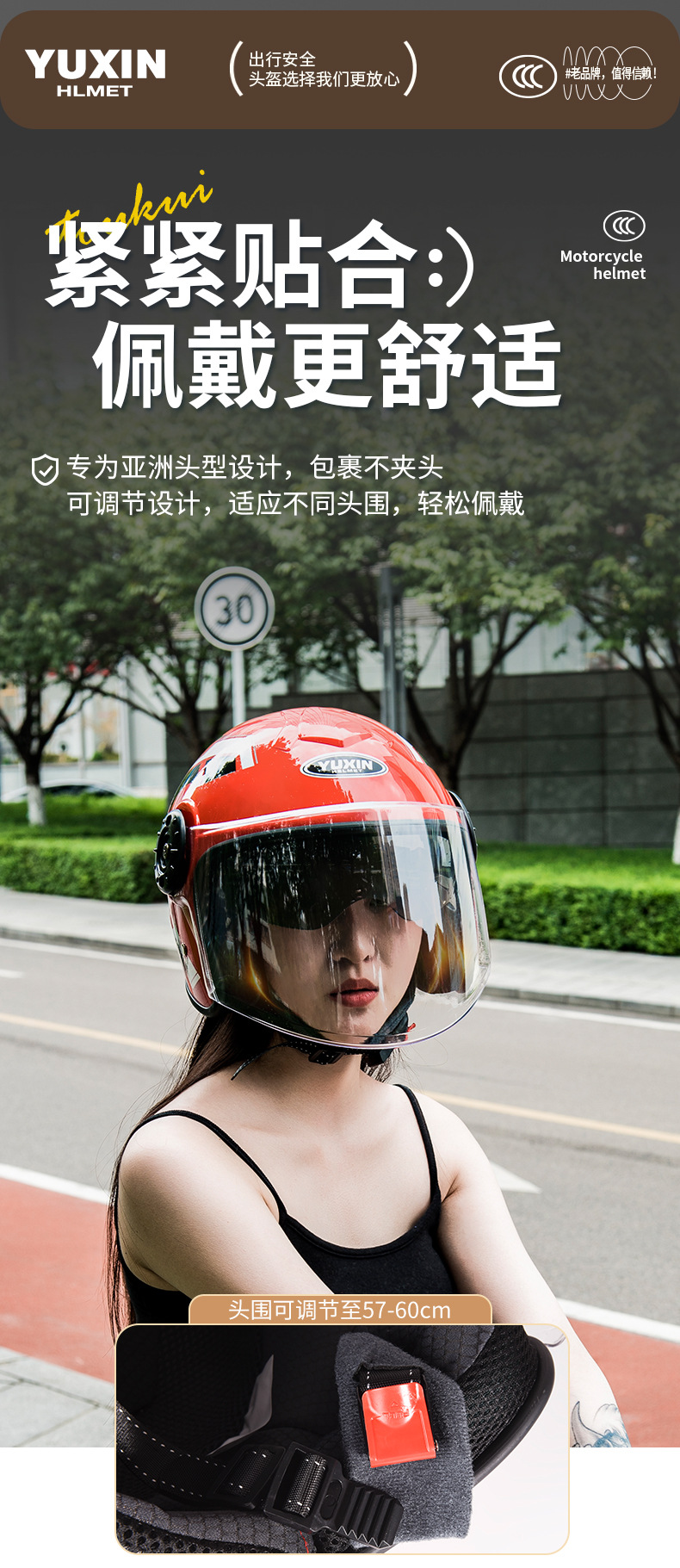 3C Certified Dual-Mirror Electric Motorcycle Helmet for Women and Men, Half Helmet for Electric Scooters, Safety Helmet for Electric Vehicles