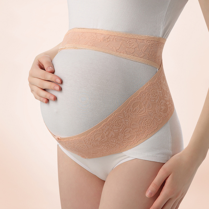 Pregnant women supplies prenatal belly belt nylon 3D three-dimensional craft breathable 2025 new belly belt belly belt