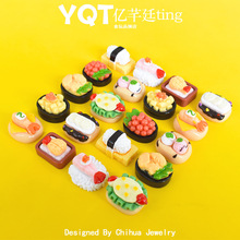 仿真微缩食玩寿司系列散货diy树脂配件过家家玩具冰箱贴手工材料