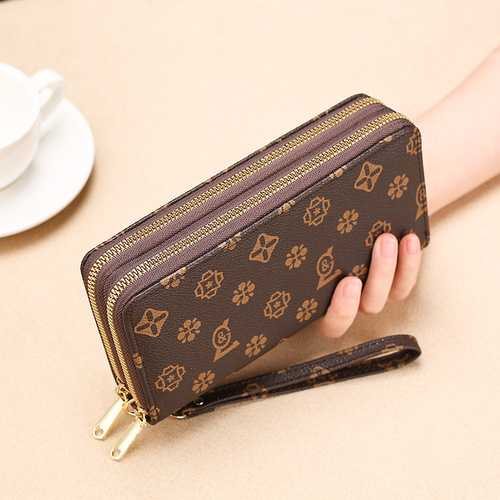 Women's Wallet  New Long Style Girls Wallet Fashion Double-layer Zipper Large Capacity Wallet Wallet Women