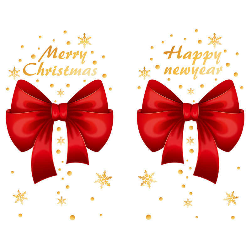 クリスマスのショーウインドーのシーンは店舗のガラスを配置して引き戸を押して絵を描きます。|undefined