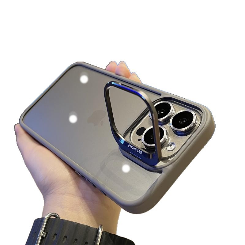 El soporte de la cubierta de la lente U1 es adecuado para la funda de teléfono móvil de alta transparencia iPhone 17 Pro, Apple 15 y 16 Pro Max con película protectora para la lente.