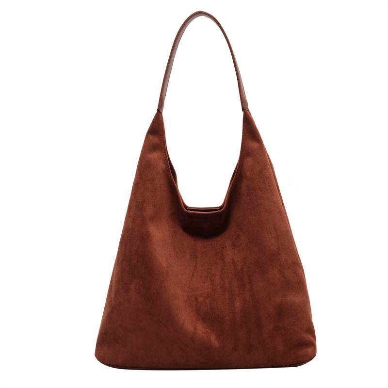 Corduroy Magnetic Snap Slouchy Shoulder Hobo Bag 6