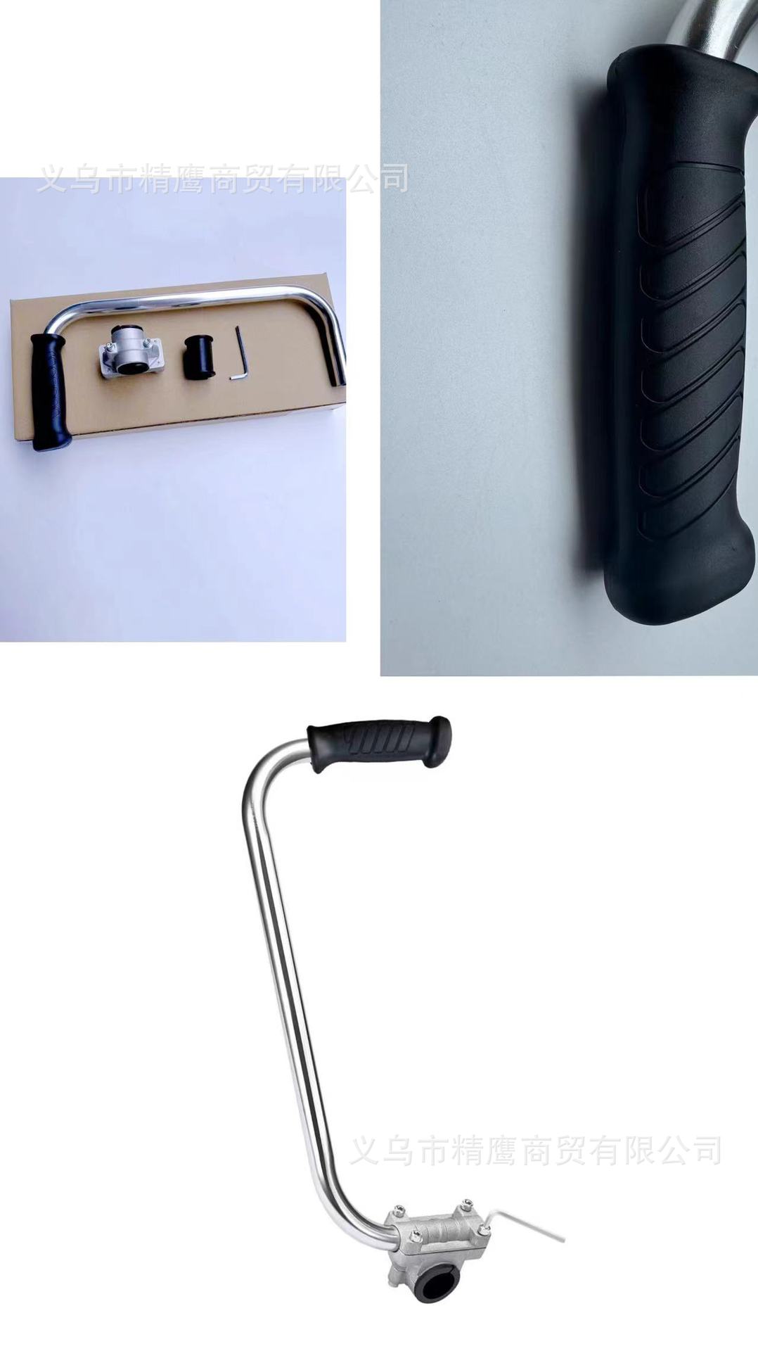 Nuevas herramientas de jardinería mango auxiliar mango cortacésped mango auxiliar mango de ahorro de trabajo mango de acero inoxidable multifuncional