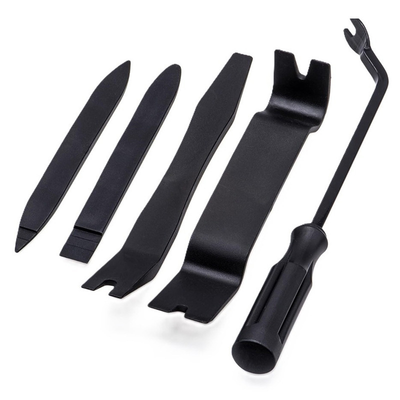 Car Audio Trim Removal Tool 5PCS Kit Anti-Scratch Pry Suitable for Door Panel Interior Audio Dashboard 2