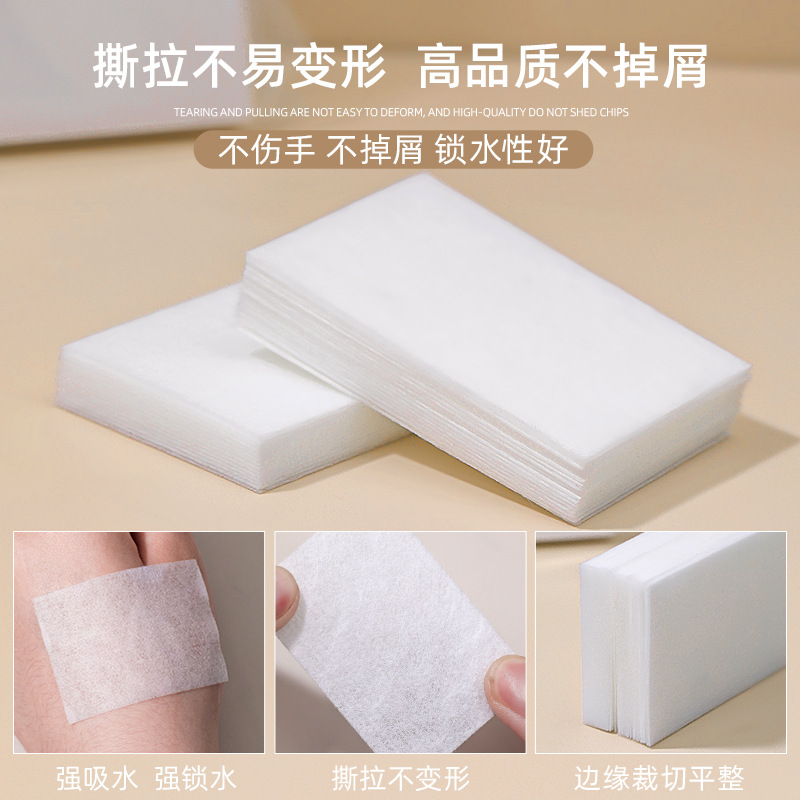 Suministros para decoración de uñas al por mayor, almohadillas removedoras de esmalte de uñas, almohadillas removedoras de maquillaje, almohadillas de algodón para decoración de uñas, herramientas de limpieza de uñas, toallitas desechables para remover esmalte de uñas