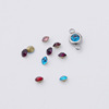 Accessory stainless steel handmade, 12 colors, 6.5mm, wholesale