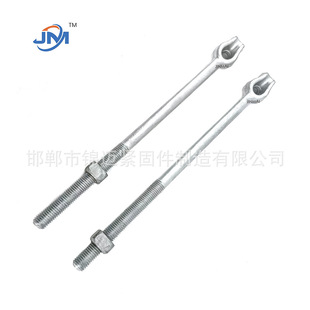 Forged Tiger Head Tie Rod, Tiger Head Bolt, Hot-Dip Galvanized Tie Rod, Electrical Fittings Accessories