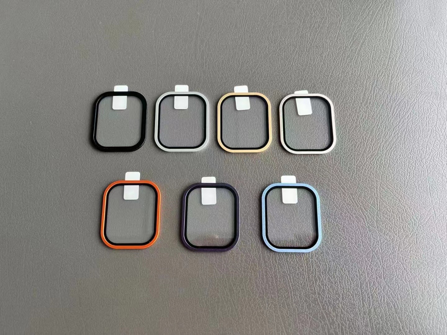 Protector de Pantalla de Vidrio Templado de Alta Definición para Apple Watch Ultra 3, con Marco Metálico Integrado de 2 Piezas, 49 mm