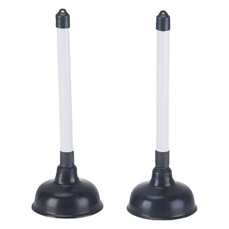 Factory spot PVC black toilet suction cup white plastic rod sewer pipe dredge a generation of hair
