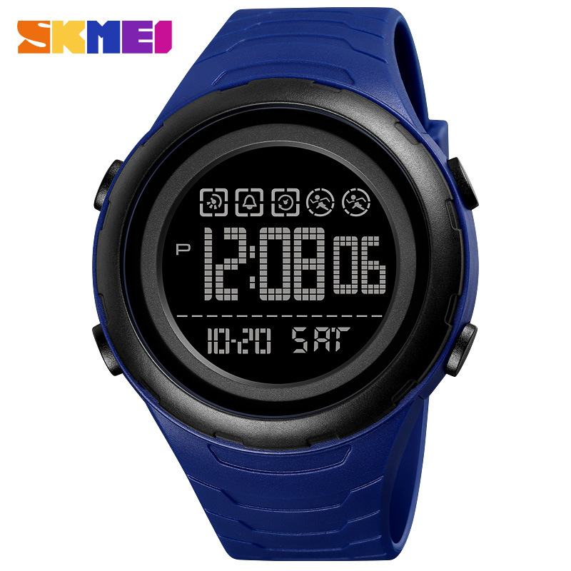 Skmei skmei 1674 nuevo reloj despertador luminoso deportes sola pantalla estudiante simple al aire libre calendario personalizado