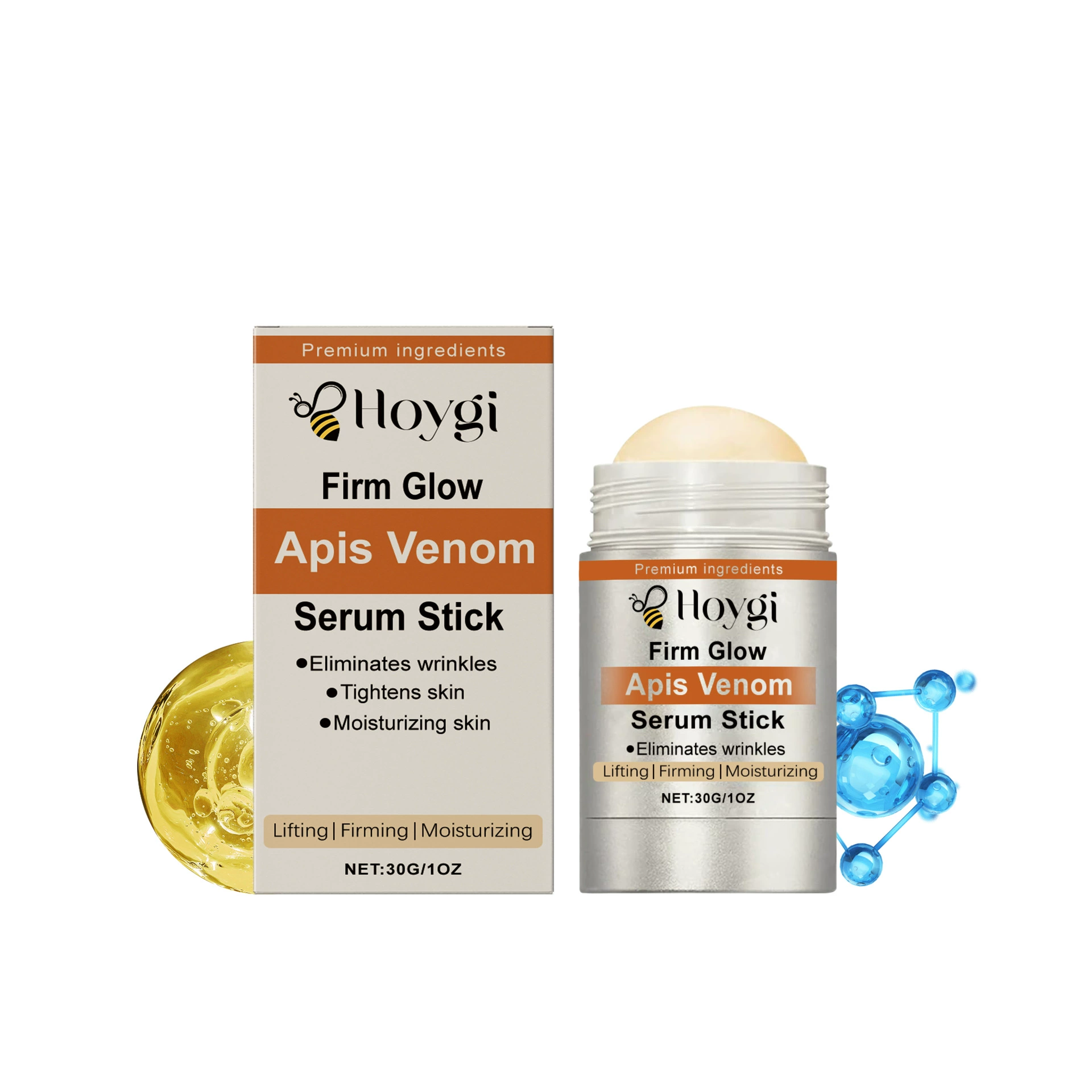 Hoygi Brightening moisturizing nutritious delicate essence, bee venom