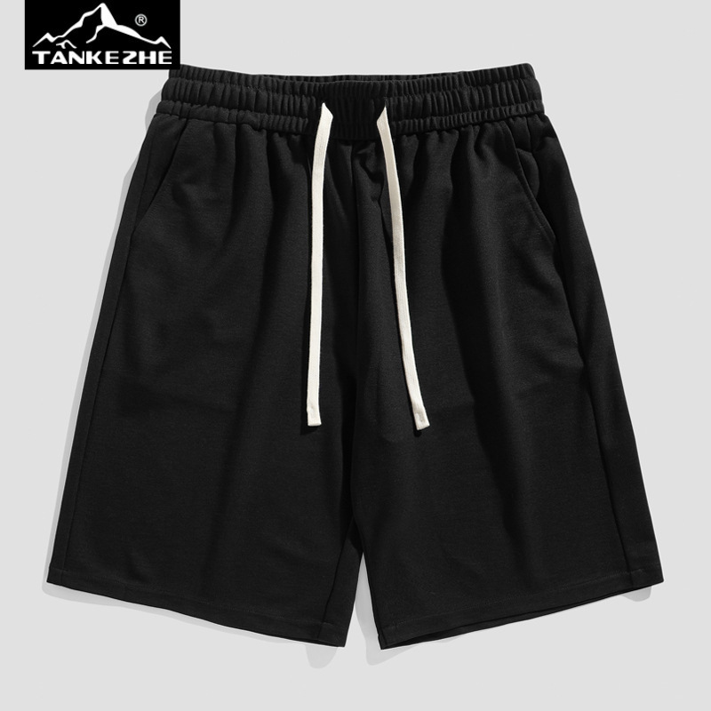 Explorer Men's Summer Casual Sports Pants, Basic Solid Color Drawstring Shorts, Youth Men's Shorts Explorer Men's Summer Casual Sports Pants, Basic Solid Color Drawstring Shorts, Youth Men's Shorts