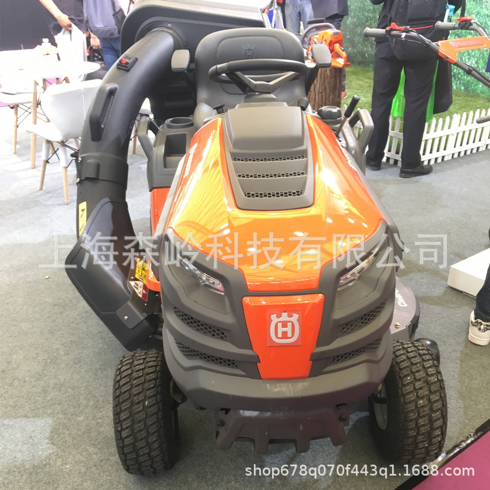 Husqvarna富世华坐骑式割草机TS342侧排TC342后排草坪车大功率-阿里巴巴