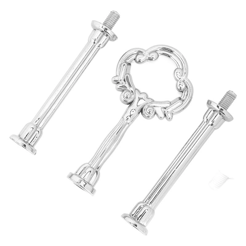 Фабрика в европейском стиле бытовые принадлежности для общественного питания Фрукты Трехслойная Подставка для тарелок для фруктов Вешалка для тарелок для торта Пластик