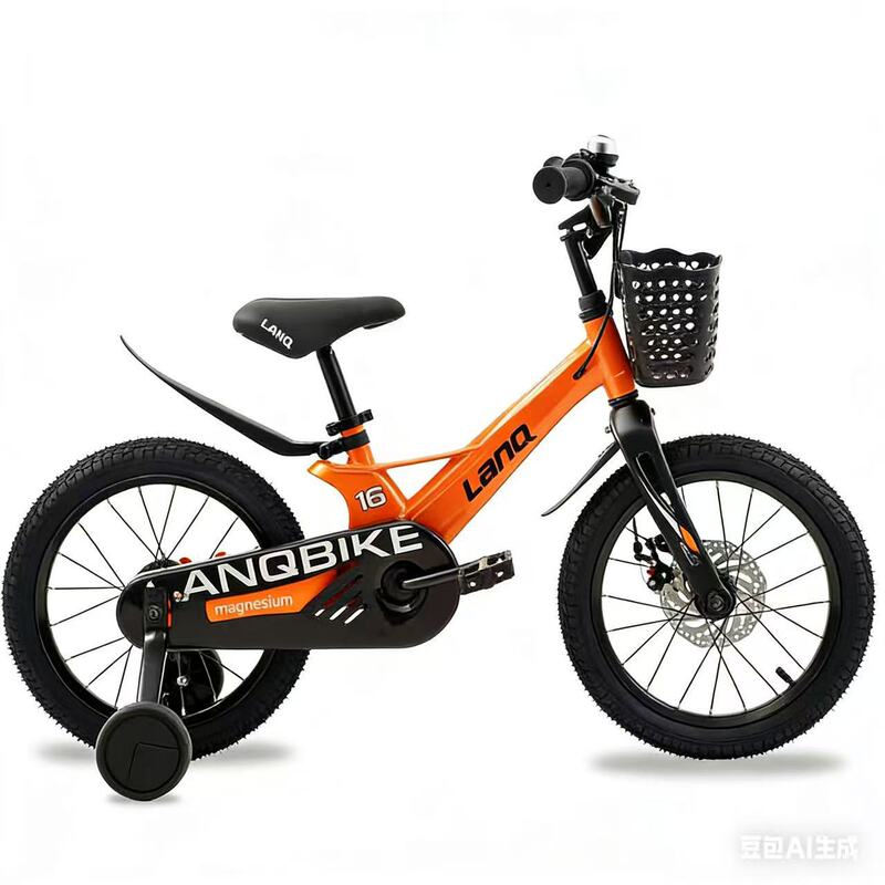 Factory lanq spot children's bicycle magnesium alloy bicycle lightweight comfortable fashion simple walking bicycle Factory lanq spot children's bicycle magnesium alloy bicycle lightweight comfortable fashion simple walking bicycle