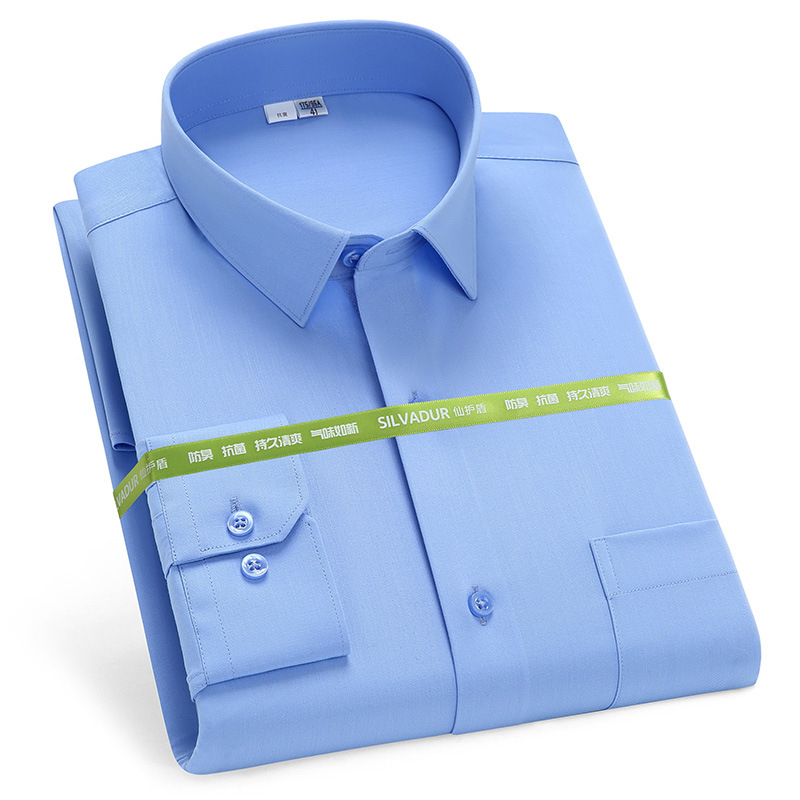 Jindun antibacterial no-iron shirt custo...