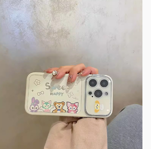 Dibujos animados Qibao-espejo mini gx