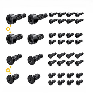 Suitable for Ring Smart Doorbell 16/40 Pieces T6T15 Anti-Theft Hardware Screws Plum Blossom with Hole Metal Accessories Wholesale