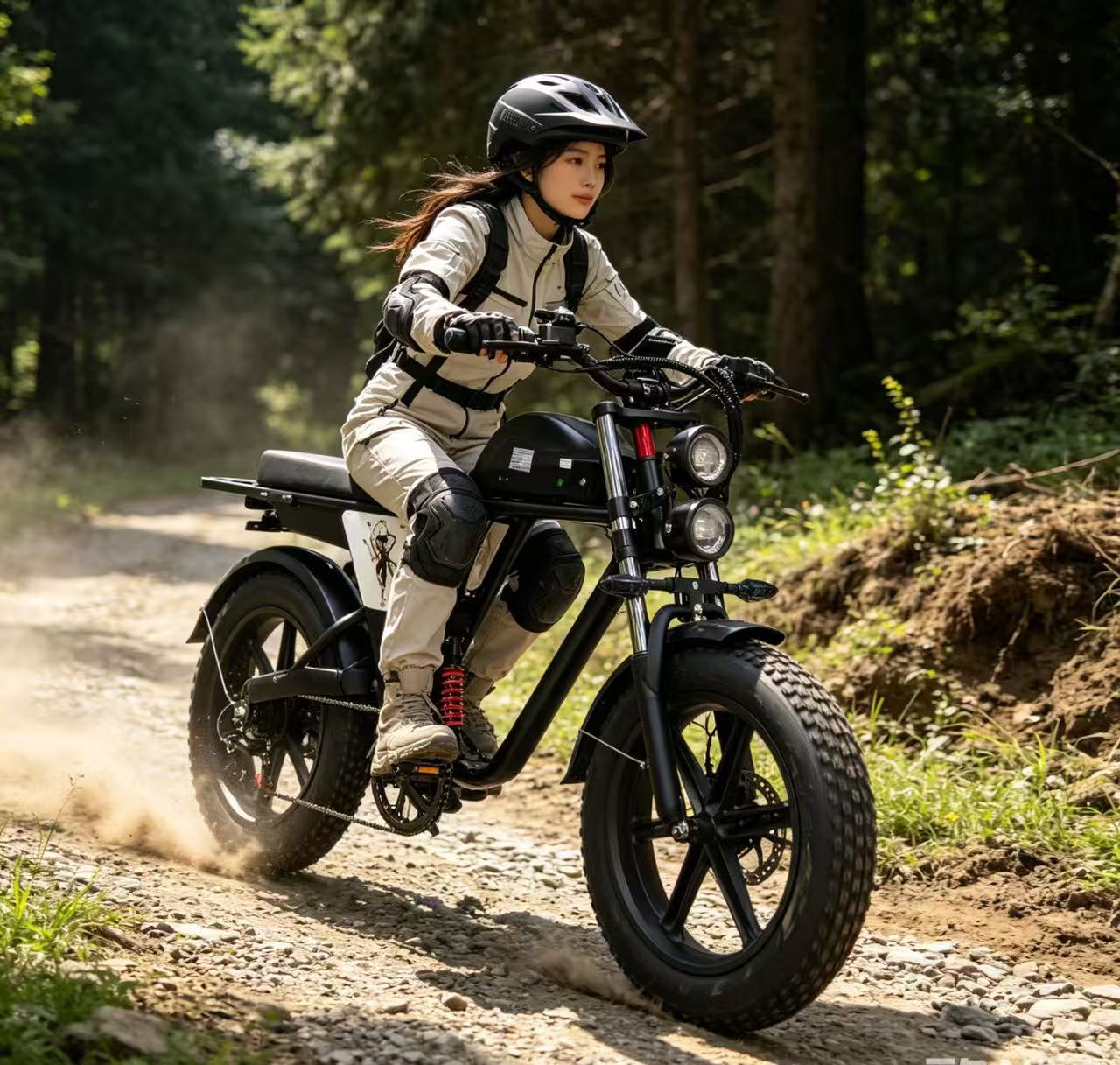 20inch Off-Road Variable Speed Electric Bicycle Adult Electric Vehicle Mountain Motorcycle Battery Vehicle Off-Road Electric Bicycle