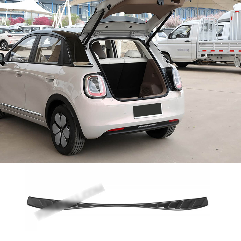 Suitable for 26 Models of Wuling Bingo Pro Stainless Steel Threshold Strips, Modified Welcome Pedals, Trunk Rear Guard Plate Protection