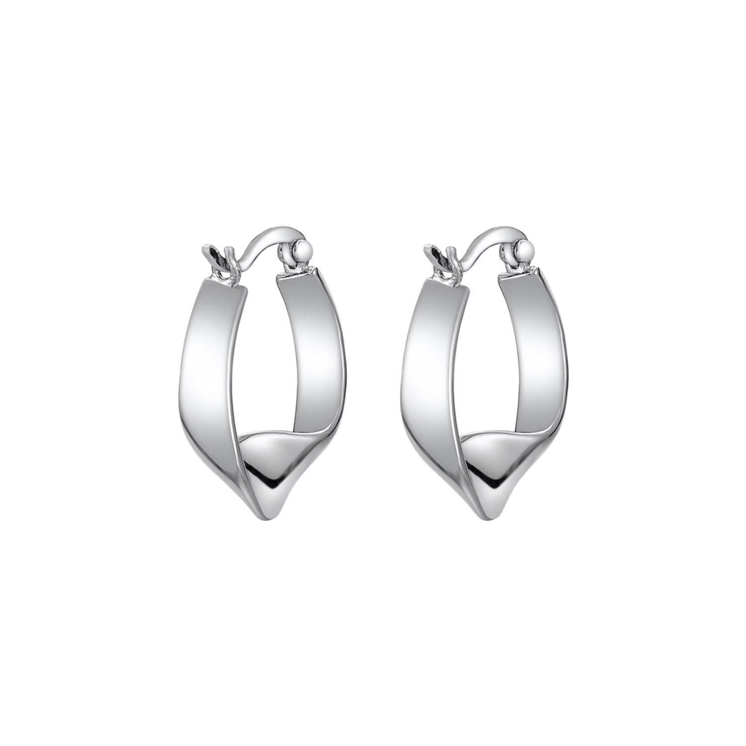 Platinum earrings