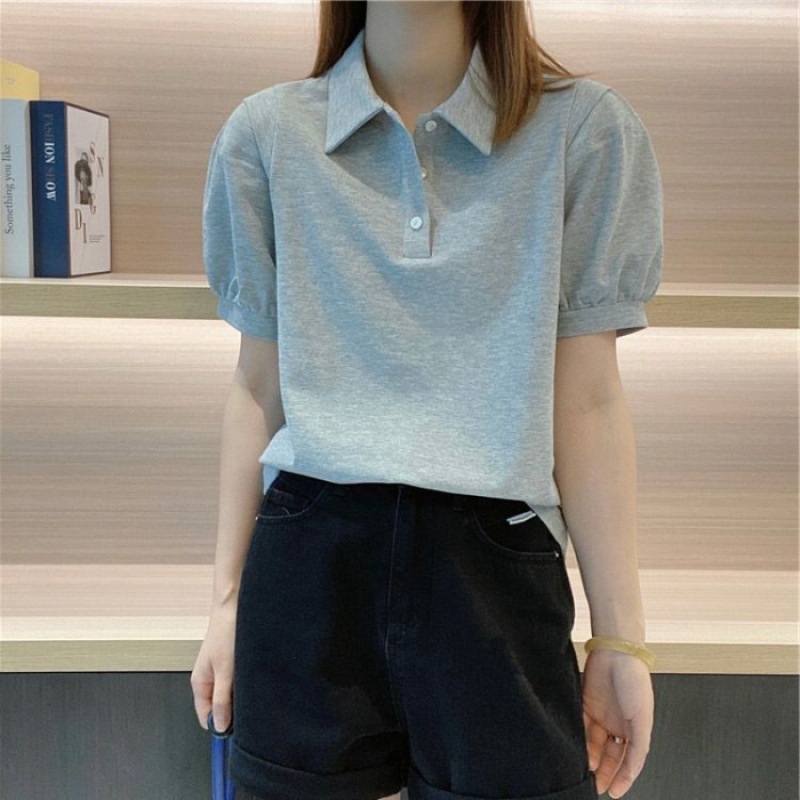 半袖tシャツ夏の通勤はシンプルでファッション的でゆったりしています。|undefined