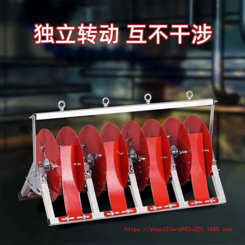 电工放线架放线器折叠式电线放线神器BV软件三线四线多放线盘架