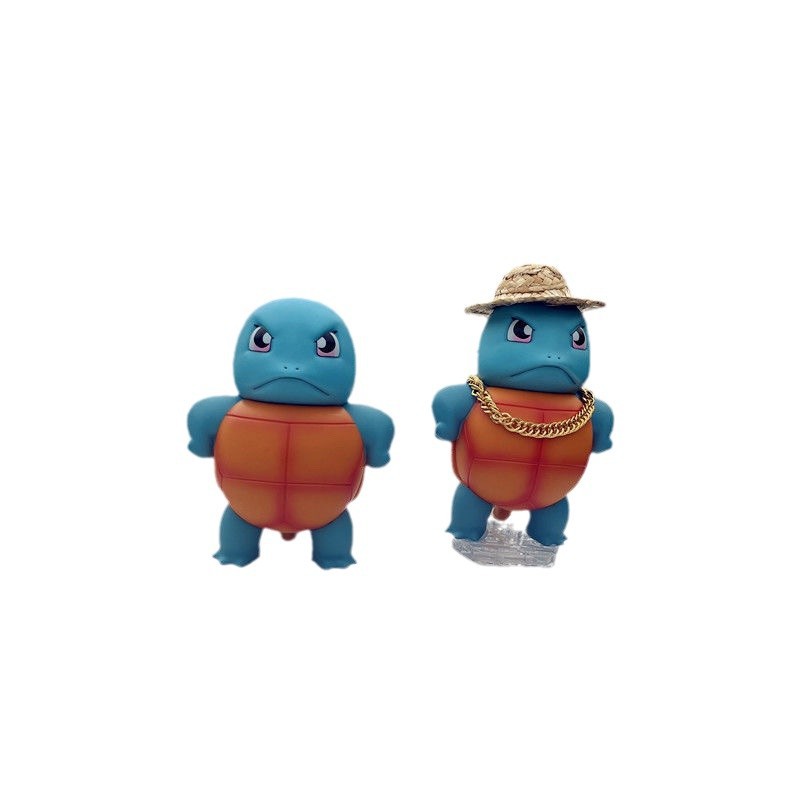 자동차 장식품 귀여운 창조적 인 자동차 장식 인터넷 축하 장식 지붕 제니 거북이 자동차 꼬리 인형 펜던트