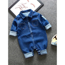 L 44127 Baby Denim One-piece Romper Ӥ�׶�ţ������������