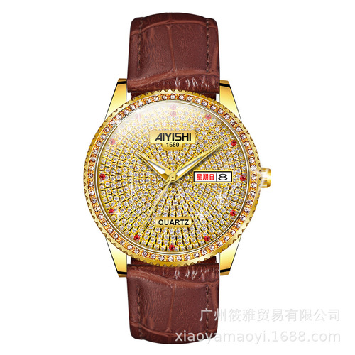 Aiyishi AIYISHI Waterproof Fashion Fully Automatic Non-Mechanical New Business Watch for Men 1680